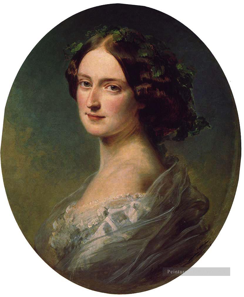 Lady Clementina Augusta Wellington Enfant Villiers portrait royauté Franz Xaver Winterhalter Peintures à l'huile